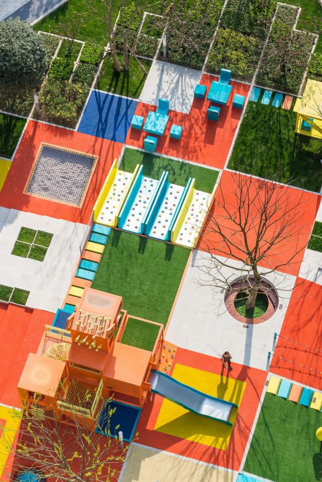 BIM建筑|多彩的像素乐土 / 100architects