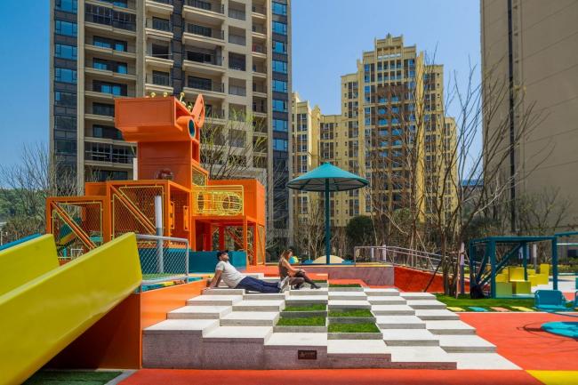 BIM建筑|多彩的像素乐土 / 100architects