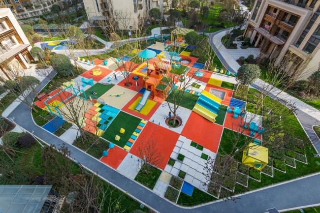 BIM建筑|多彩的像素乐土 / 100architects