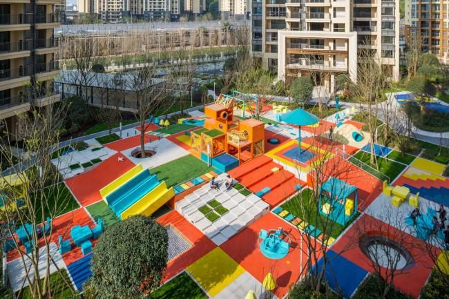 BIM建筑|多彩的像素乐土 / 100architects