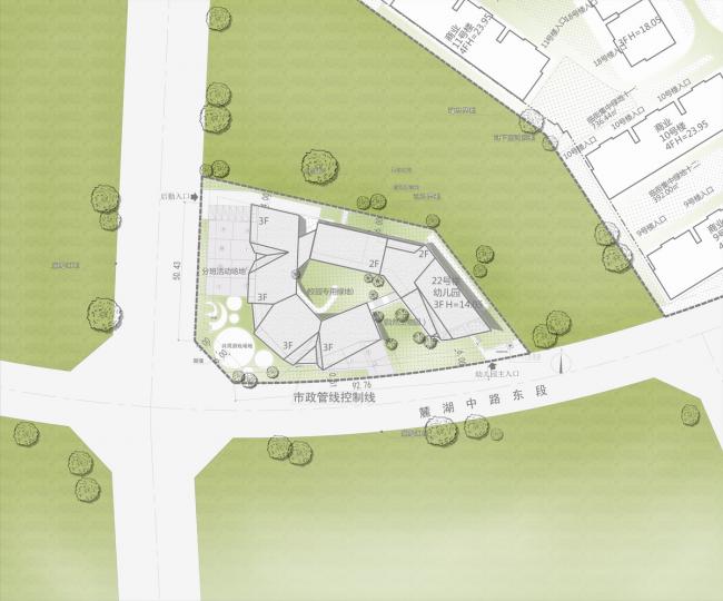 BIM建筑|场合、几何学、天然——成都万科公园传奇幼儿园 / 成执设计