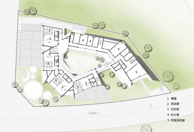 BIM建筑|场合、几何学、天然——成都万科公园传奇幼儿园 / 成执设计