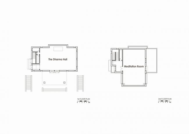 BIM建筑|Jetavana禅院，回回释教原始精力／Studio GAON