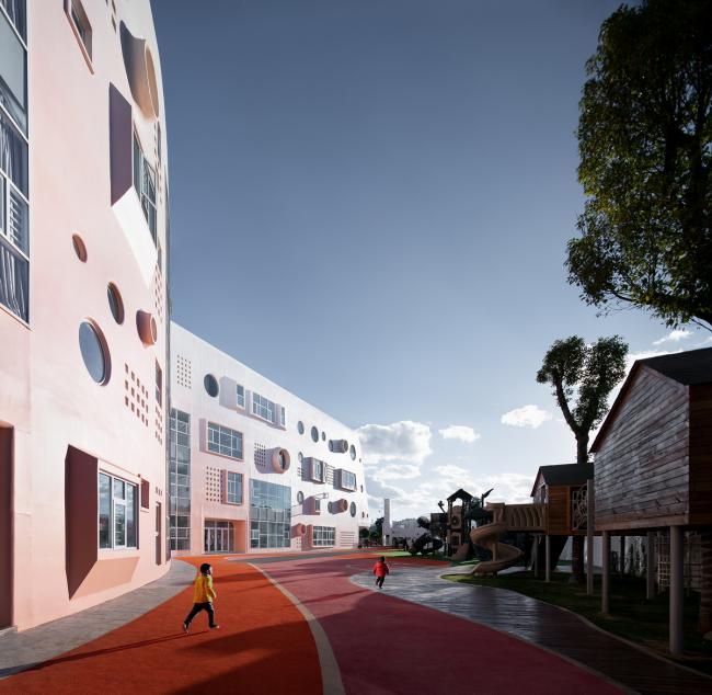 BIM建筑|一个可触摸的乌托邦，一个可实现的幻想国——棒棒糖幻想园 / 西安迪卡幼儿园设计中间