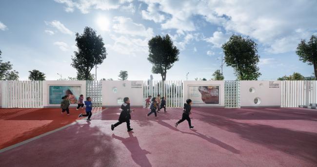 BIM建筑|一个可触摸的乌托邦，一个可实现的幻想国——棒棒糖幻想园 / 西安迪卡幼儿园设计中间