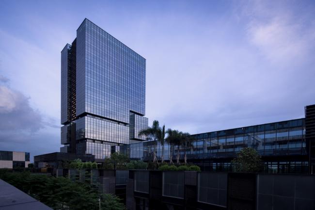 BIM建筑|城市里的院落——广州南沙金茂湾综合体 / 柏涛设计