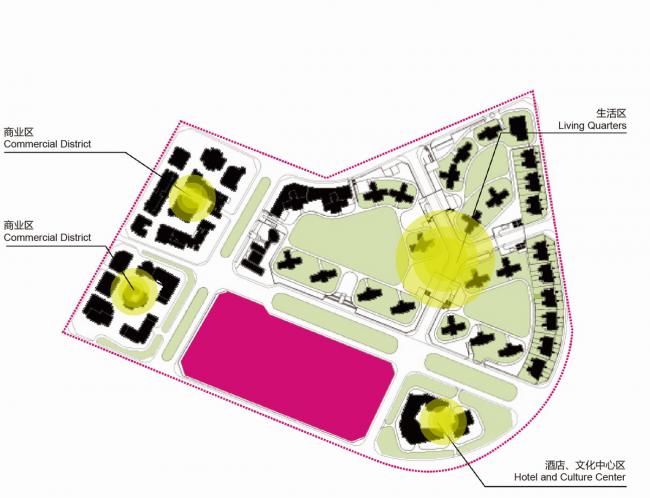 BIM建筑|城市里的院落——广州南沙金茂湾综合体 / 柏涛设计