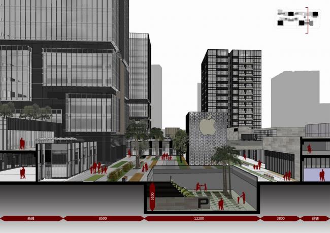 BIM建筑|城市里的院落——广州南沙金茂湾综合体 / 柏涛设计