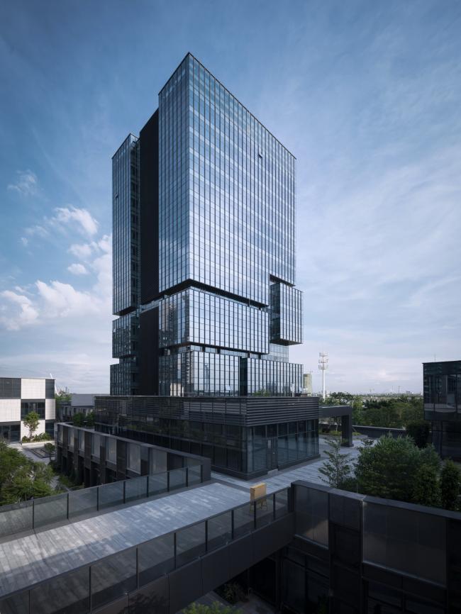 BIM建筑|城市里的院落——广州南沙金茂湾综合体 / 柏涛设计