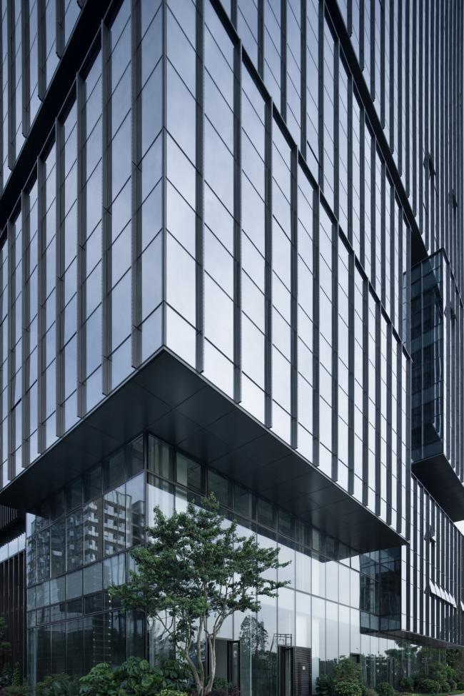 BIM建筑|城市里的院落——广州南沙金茂湾综合体 / 柏涛设计