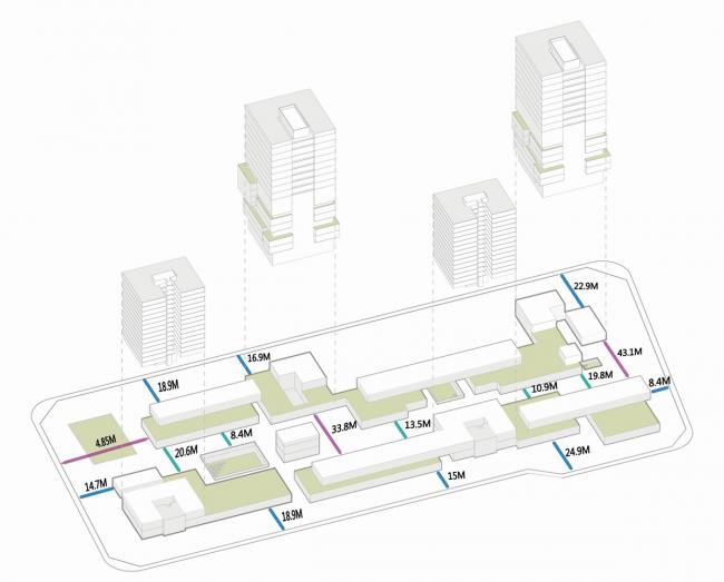 BIM建筑|城市里的院落——广州南沙金茂湾综合体 / 柏涛设计