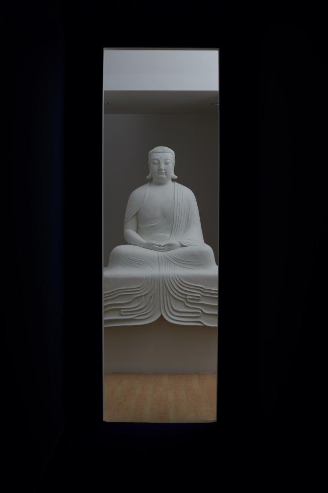 BIM建筑|超于俗世，感触感染安静——姑苏蒋家班佛像展览空间 / 间筑设计