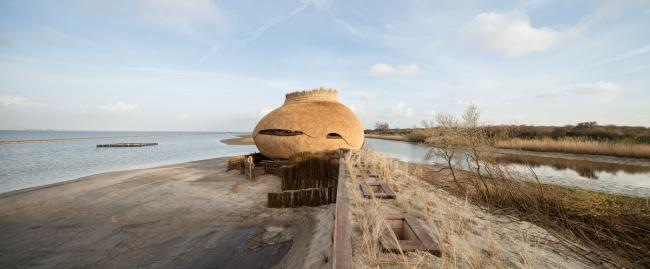 BIM建筑|栖息于水畔的水鸟蛋：Tij 不雅鸟屋 / RO&AD Architecten