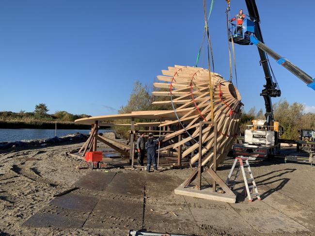 BIM建筑|栖息于水畔的水鸟蛋：Tij 不雅鸟屋 / RO&AD Architecten