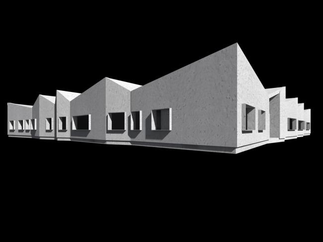 BIM建筑|仿佛散落地上随风起褶皱的方丝帕：El Cortijo之家