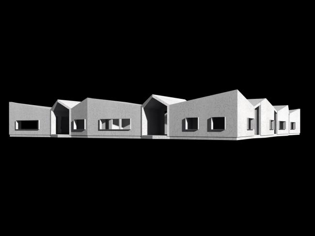 BIM建筑|仿佛散落地上随风起褶皱的方丝帕：El Cortijo之家