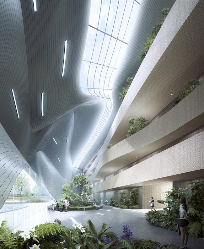 BIM建筑|以“琴弦拨动”为原型，慕达建筑设计 M50艺术酒店