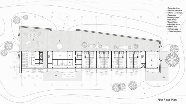 BIM建筑|以“琴弦拨动”为原型，慕达建筑设计 M50艺术酒店