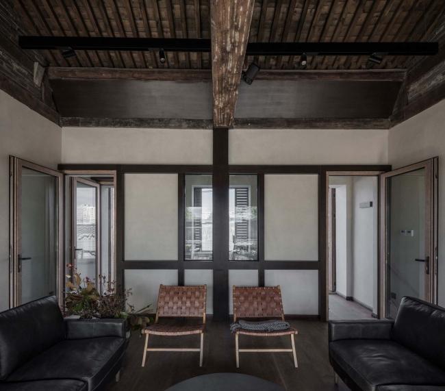 BIM建筑|老北京胡同里的机密酒馆：四合院改革 / 雅思睿设计研讨室