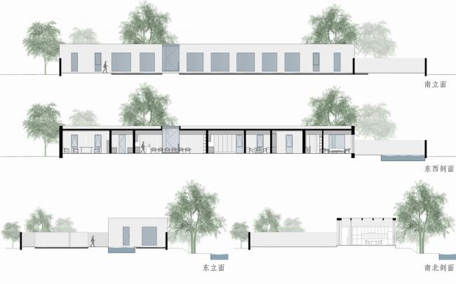 BIM建筑|河荫私院：北京11号院私家会所 / 鳞见设计