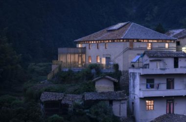 BIM建筑|山丘聚落中的村落藏书楼：前锋松阳陈家展布衣书局 / 张雷结合建筑事务所-BIM建筑网