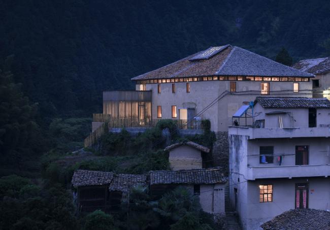 BIM建筑|山丘聚落中的村落藏书楼：前锋松阳陈家展布衣书局 / 张雷结合建筑事务所