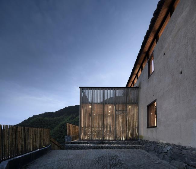 BIM建筑|山丘聚落中的村落藏书楼：前锋松阳陈家展布衣书局 / 张雷结合建筑事务所