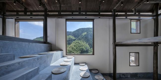 BIM建筑|山丘聚落中的村落藏书楼：前锋松阳陈家展布衣书局 / 张雷结合建筑事务所