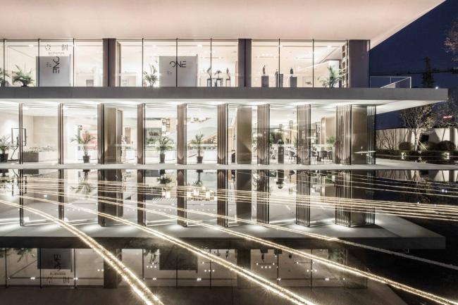 BIM建筑|沈阳浑南万达生涯艺术中间——一场关于简约与适意的思虑 / 基准方中建筑设计