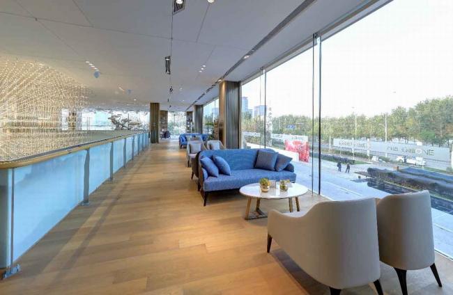 BIM建筑|沈阳浑南万达生涯艺术中间——一场关于简约与适意的思虑 / 基准方中建筑设计