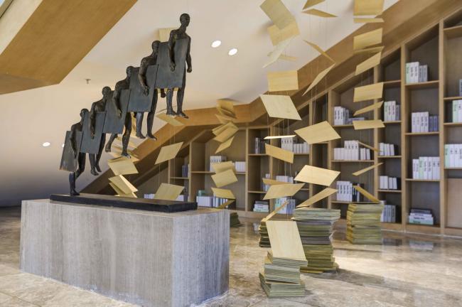 BIM建筑|沈阳浑南万达生涯艺术中间——一场关于简约与适意的思虑 / 基准方中建筑设计