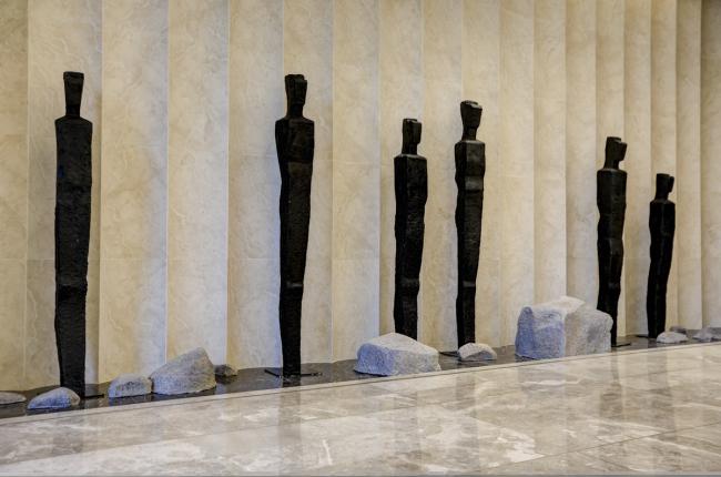 BIM建筑|沈阳浑南万达生涯艺术中间——一场关于简约与适意的思虑 / 基准方中建筑设计