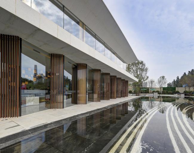 BIM建筑|沈阳浑南万达生涯艺术中间——一场关于简约与适意的思虑 / 基准方中建筑设计