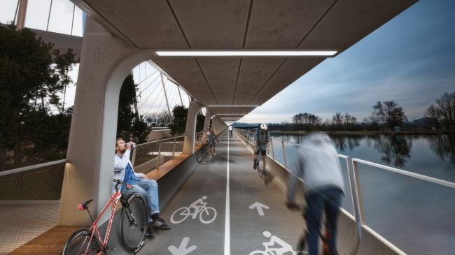 BIM建筑|南京承天年夜桥建造中，构造映四座山峦形态