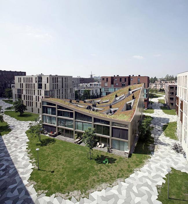 BIM建筑|如同随风舞动的旗号：荷兰Hidden Delights公寓 / NL Architects