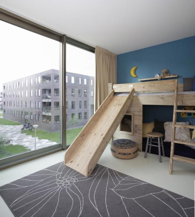 BIM建筑|如同随风舞动的旗号：荷兰Hidden Delights公寓 / NL Architects