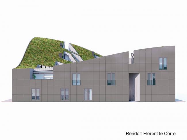 BIM建筑|如同随风舞动的旗号：荷兰Hidden Delights公寓 / NL Architects