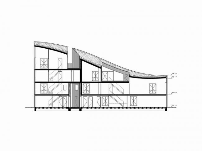 BIM建筑|如同随风舞动的旗号：荷兰Hidden Delights公寓 / NL Architects