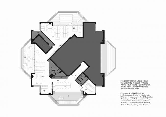 BIM建筑|波折——立木新工作室改革 / 立木设计研讨室