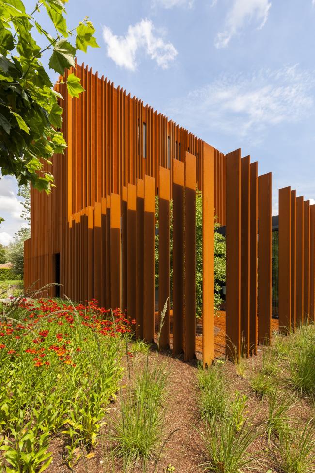 BIM建筑|比利时耐候钢室第 / DMOA Architecten