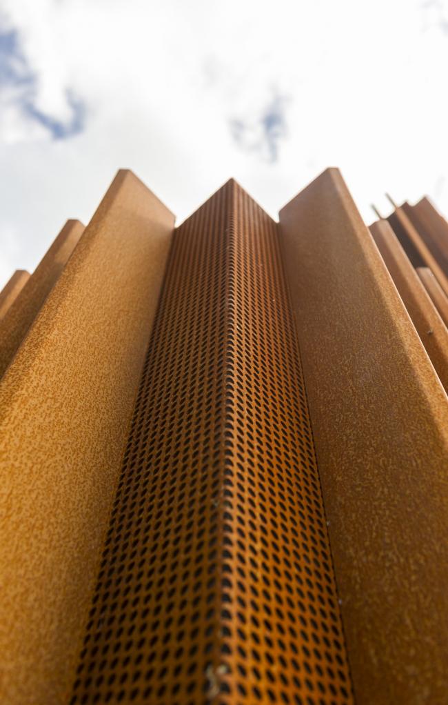 BIM建筑|比利时耐候钢室第 / DMOA Architecten