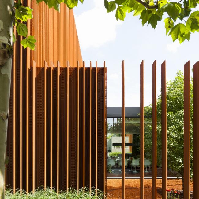 BIM建筑|比利时耐候钢室第 / DMOA Architecten