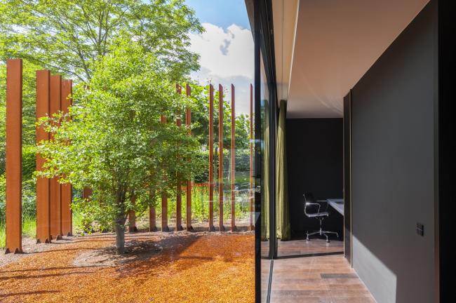 BIM建筑|比利时耐候钢室第 / DMOA Architecten