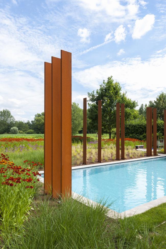 BIM建筑|比利时耐候钢室第 / DMOA Architecten