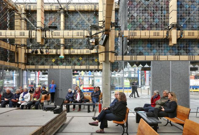 BIM建筑|从居平易近“借”建筑资料：埃因霍温公共展馆，荷兰 / bureau SLA + Overtreders W