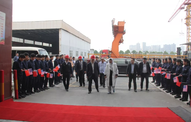 BIM与装配式|马来西亚住房部长祖莱达参观考察三一工学院