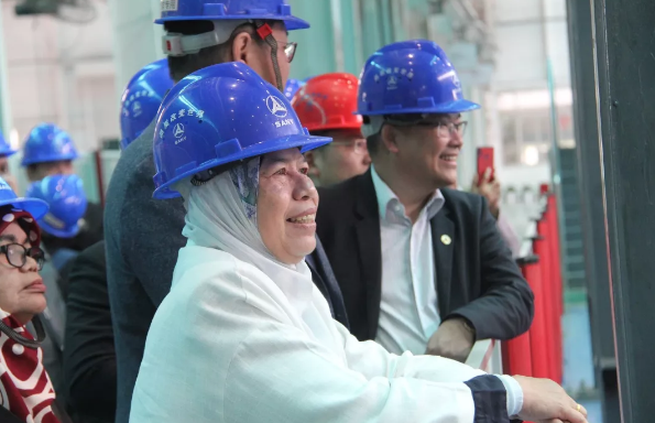 BIM与装配式|马来西亚住房部长祖莱达参观考察三一工学院