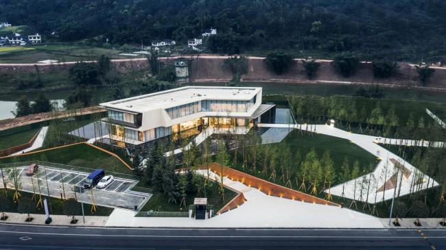 BIM建筑|濑溪河生态体育公园 / 上海天华园林景不雅有限公司