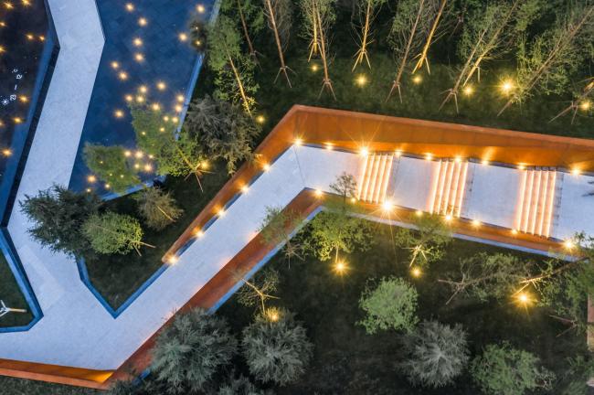 BIM建筑|濑溪河生态体育公园 / 上海天华园林景不雅有限公司