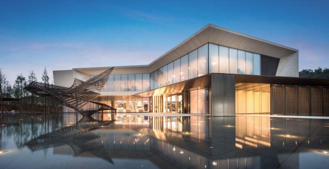 BIM建筑|濑溪河生态体育公园 / 上海天华园林景不雅有限公司